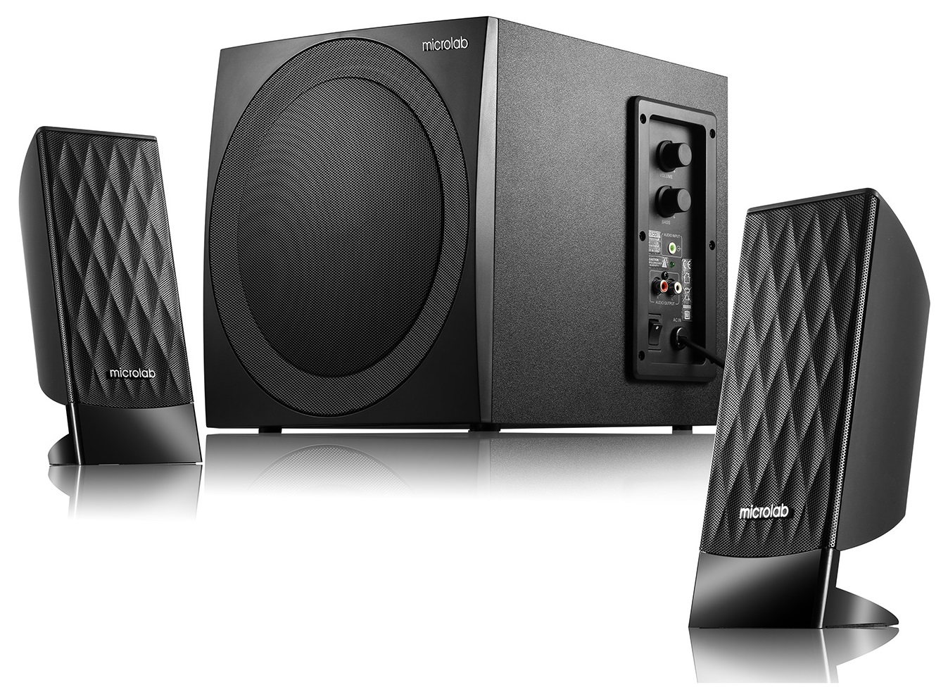 Колонки 2.1 MICROLAB M-300 Black (M-300B) в Киеве