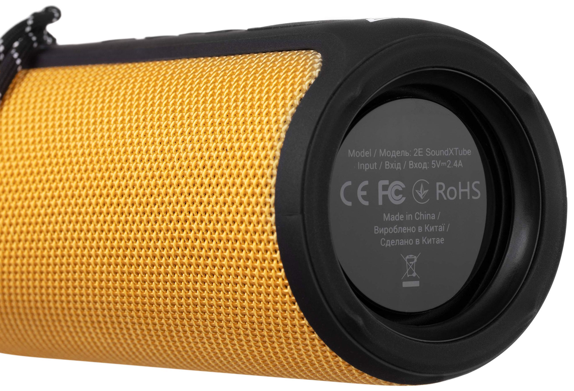 Портативна акустика 2E SoundXTube Yellow (2E-BSSXTWYW) · 5