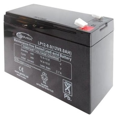

Аккумуляторная батарея Gemix 12V 9AH (LP12-9.0) AGM