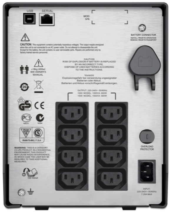 ДБЖ APC Smart-UPS C 1000VA LCD (SMC1000I) · 2