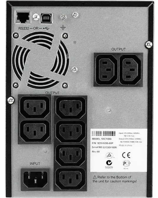 ДБЖ Eaton 5SC 1000VA (5SC1000IR) · 2