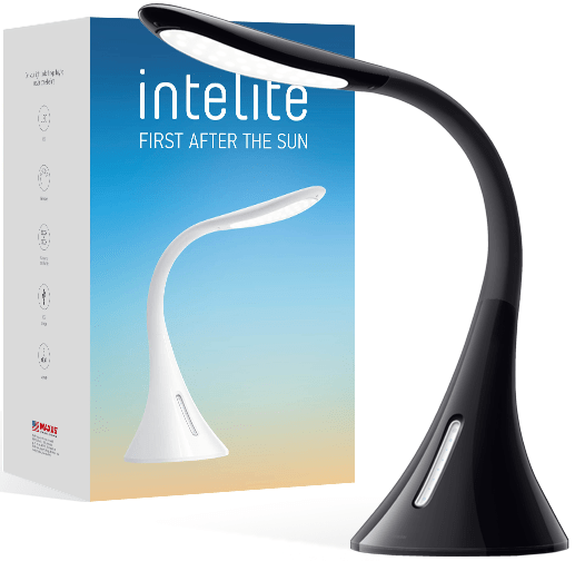

Функциональный настольный светильник Intelite Desk lamp 9W Black (DL2-9W-BL)