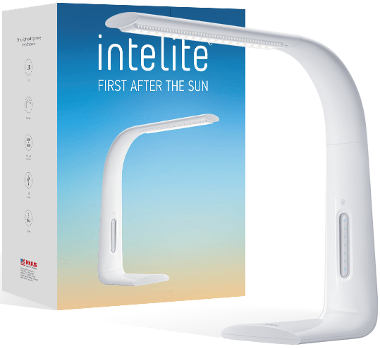 

Функциональный настольный светильник Intelite Desk lamp 7W White (DL1-7W-WT)