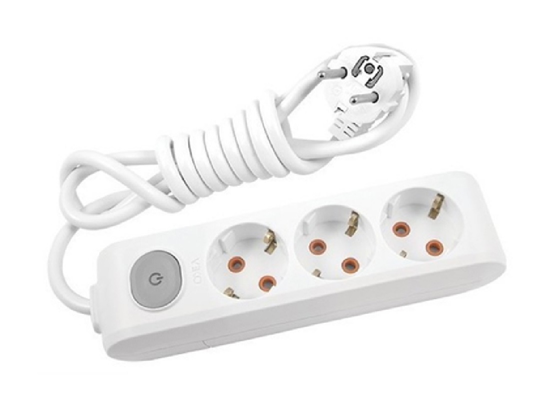 Сетевой удлинитель PANASONIC X-tendia с заземлением 3р 2м (WLTA04322GR-UA) в Киеве