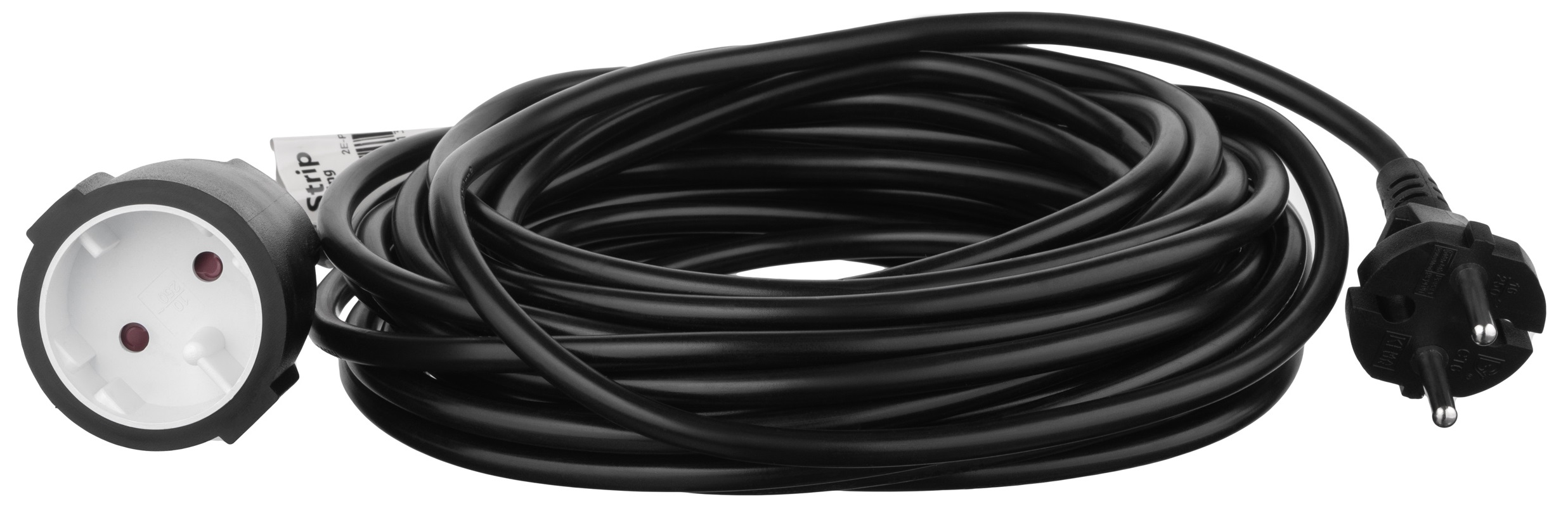 Мережевий подовжувач 2E 2G1.0 1р 10м Black (2E-PC210M10) в Києві