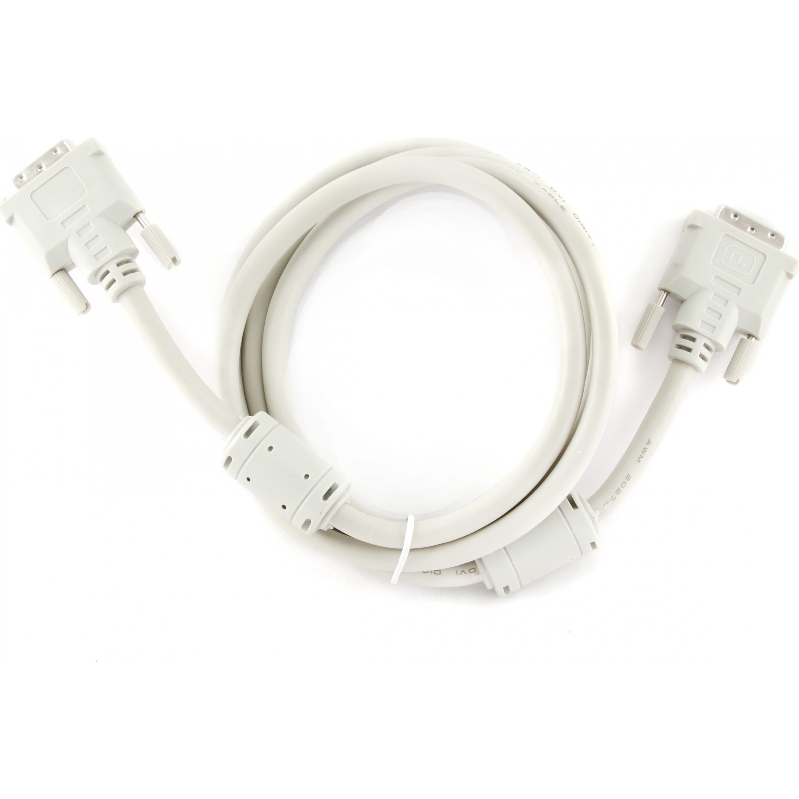 

Кабель Cablexpert DVI Dual Link 24/24 pin 1.8 м (CC-DVI2-6C)