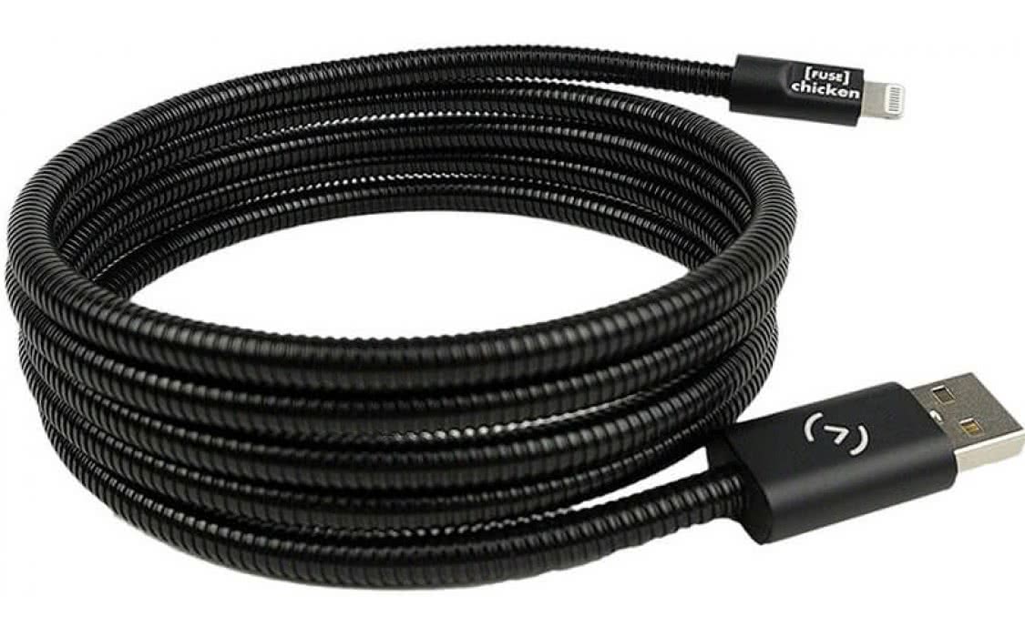 Кабель FuseChicken USB Cable to Lightning Titan 1.5m Black (IDSB15) в Киеве