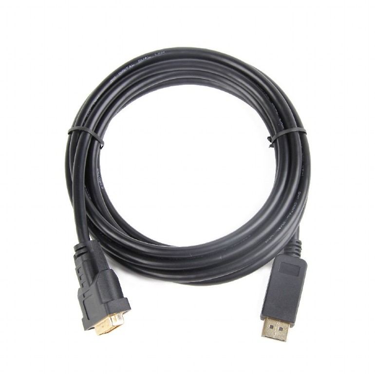 

Кабель Cablexpert DisplayPort to DVI 1.8 м (CC-DPM-DVIM-6)