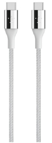 

Кабель Belkin MIXIT DuraTek USB-C/USB-C 1.2m Silver (F2CU050bt04-SLV)