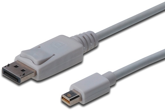 

Кабель Digitus Mini Display Port/Display Port 3m, White (AK-340102-030-W)