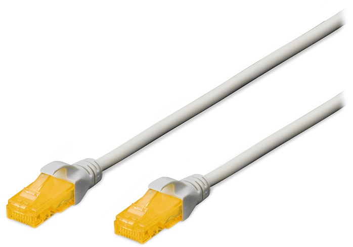 Патч-корд DIGITUS CAT6A U-UTP 1м LSZH Grey (DK-1613-A-010) в Києві