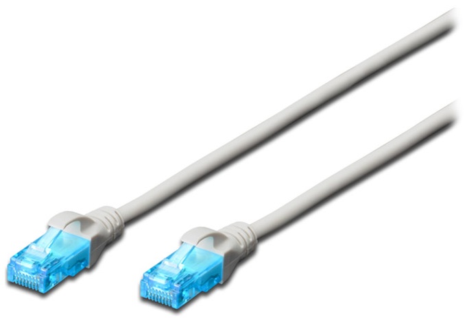 Патч-корд DIGITUS CCA CAT 5e UTP, 2м, PVC, Grey (DK-1512-020) в Києві