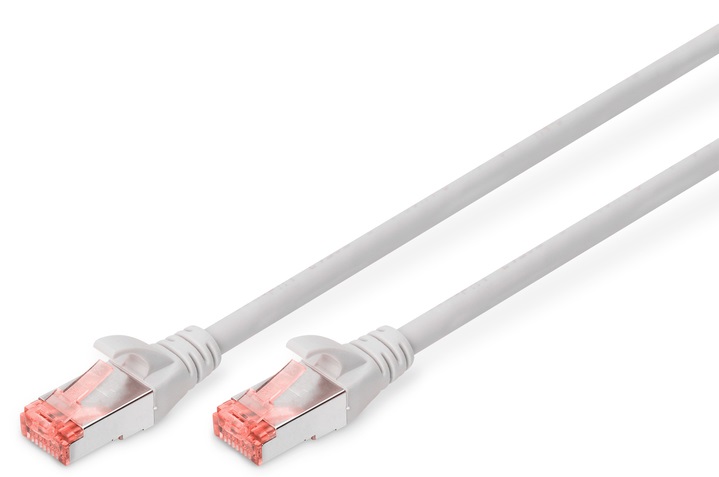 Патч-корд DIGITUS CAT 6 S-FTP, 1м, LSZH, Grey (DK-1644-010) в Киеве