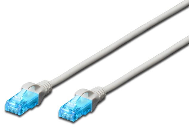 Патч-корд DIGITUS CAT 5e UTP, 20м, PVC, Grey (DK-1511-200) в Киеве