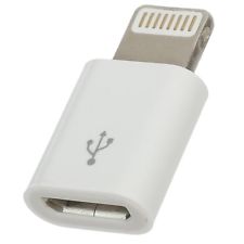 Перехідник POWERPLANT micro USB (F) - Lightning (M) (DV00DV4047) в Києві