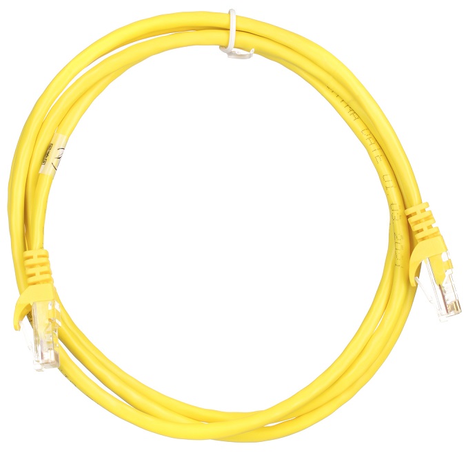 Патч-корд 2E CAT 5E,UTP,RJ45, 26AWG ,7/0.16 CCA, 1.50 M, PVC,YELLOW · 2