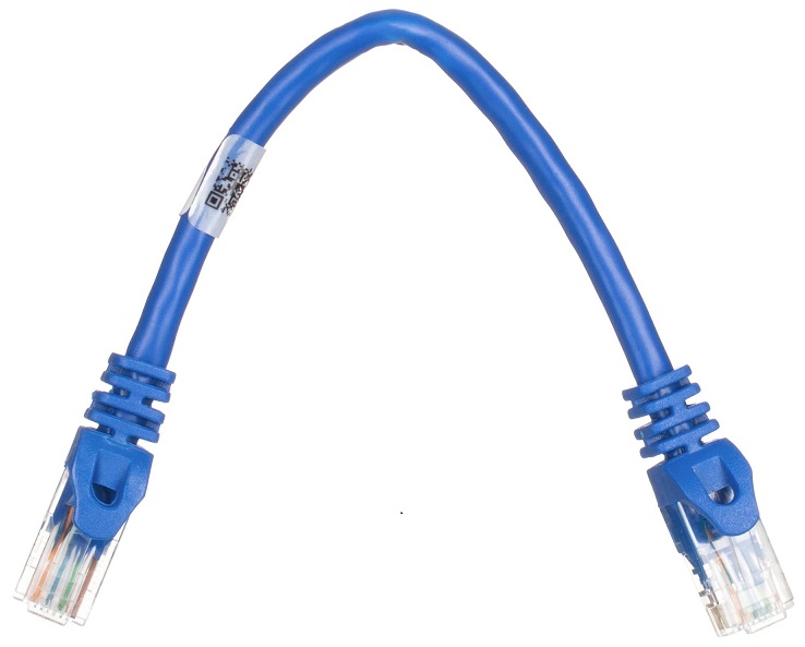 Патч-корд 2E CAT 6,UTP,RJ45, 26AWG ,7/0.16 CU, 0.20 M, PVC,BLUE в Киеве
