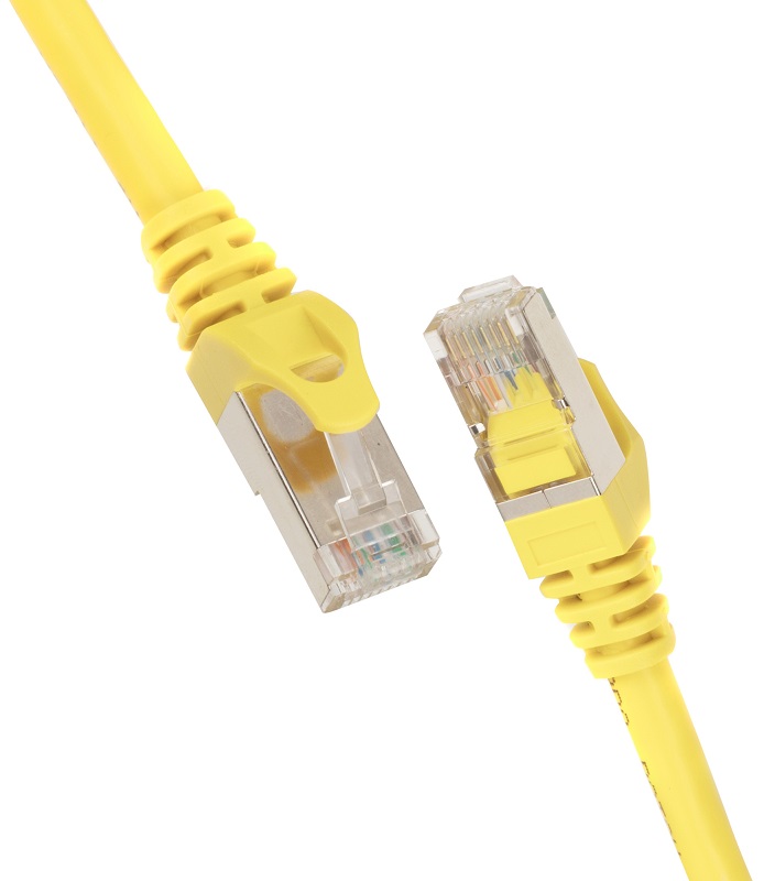 Патч-корд 2E CAT 6,UTP,RJ45, 26AWG ,7/0.16 CU, 0.20 M, PVC,YELLOW в Києві