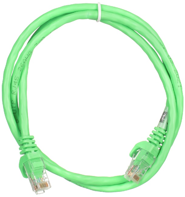 Патч-корд 2E CAT 6,UTP,RJ45, 26AWG ,7/0.16 CU, 1.00 M,PVC, GREEN · 2