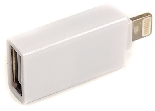 Переходник POWERPLANT OTG USB 2.0 - Lightning (CA910403) в Киеве