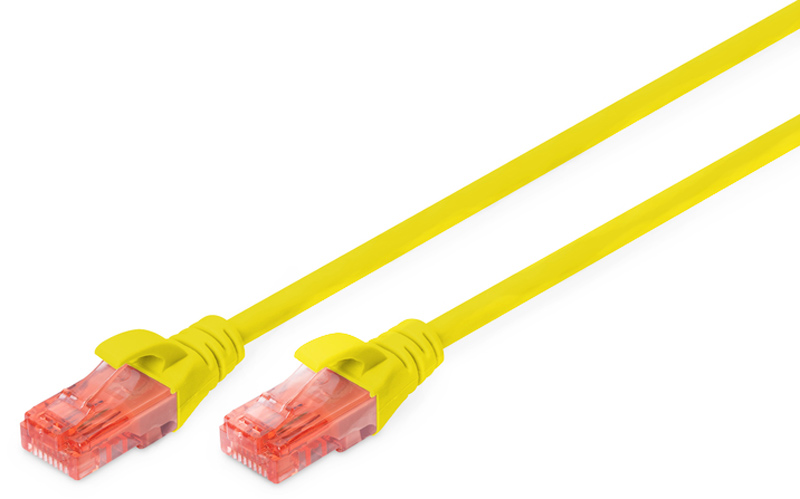 Патч-корд DIGITUS CAT 6 UTP 3m AWG 26/7 Cu LSZH Yellow (DK-1617-030/Y) в Киеве