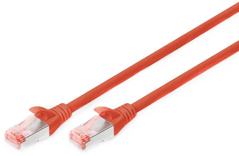 Патч-корд DIGITUS CAT 6 S-FTP 3m AWG 27/7 LSZH Red (DK-1644-030/R) в Киеве