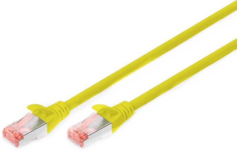 Патч-корд DIGITUS CAT 6 S-FTP 3m AWG 27/7 LSZH Yellow (DK-1644-030/Y) в Киеве