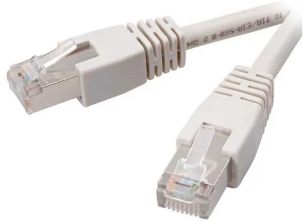 Патч-корд KINGDA CAT 6 UTP 0.5м White (KD-PAUT3050GY) в Киеве