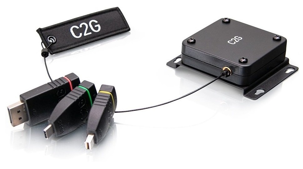 Комплект переходников C2G Retractable Ring HDMI - mini Display Port/Display Port/USB-C (CG84269) в Киеве