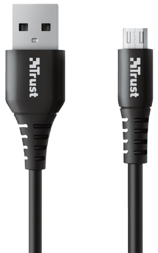 Кабель TRUST NDURA USB/microUSB 1m black (23567) в Киеве
