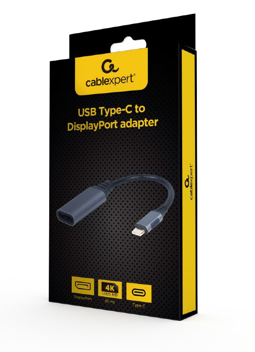 Адаптер CABLEXPERT USB-C - Display Port F (A-USB3C-DPF-01) · 4