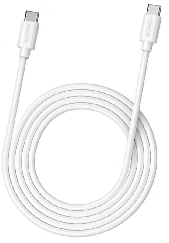 Кабель CANYON C-9 USB-C - USB-C 1.2 м White (CNS-USBC9W) в Києві