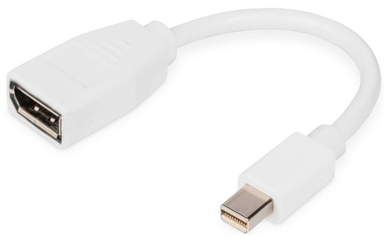 Переходник DIGITUS mini DP-DP M/F 0.15 м White (DB-340405-001-W) в Киеве