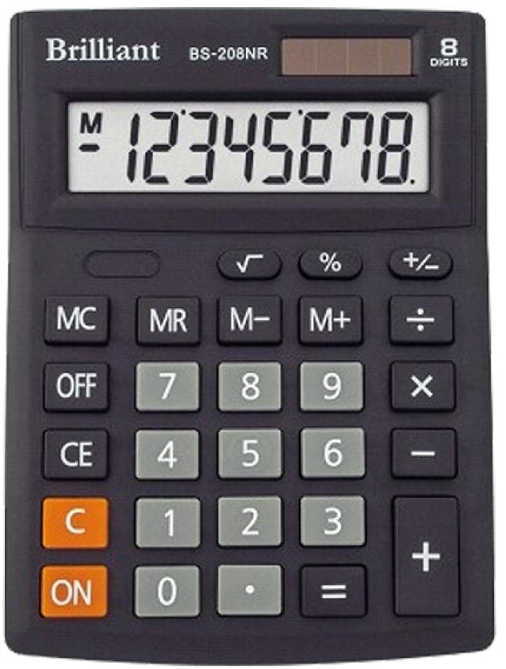 Калькулятор Brilliant BS-208NR в Києві