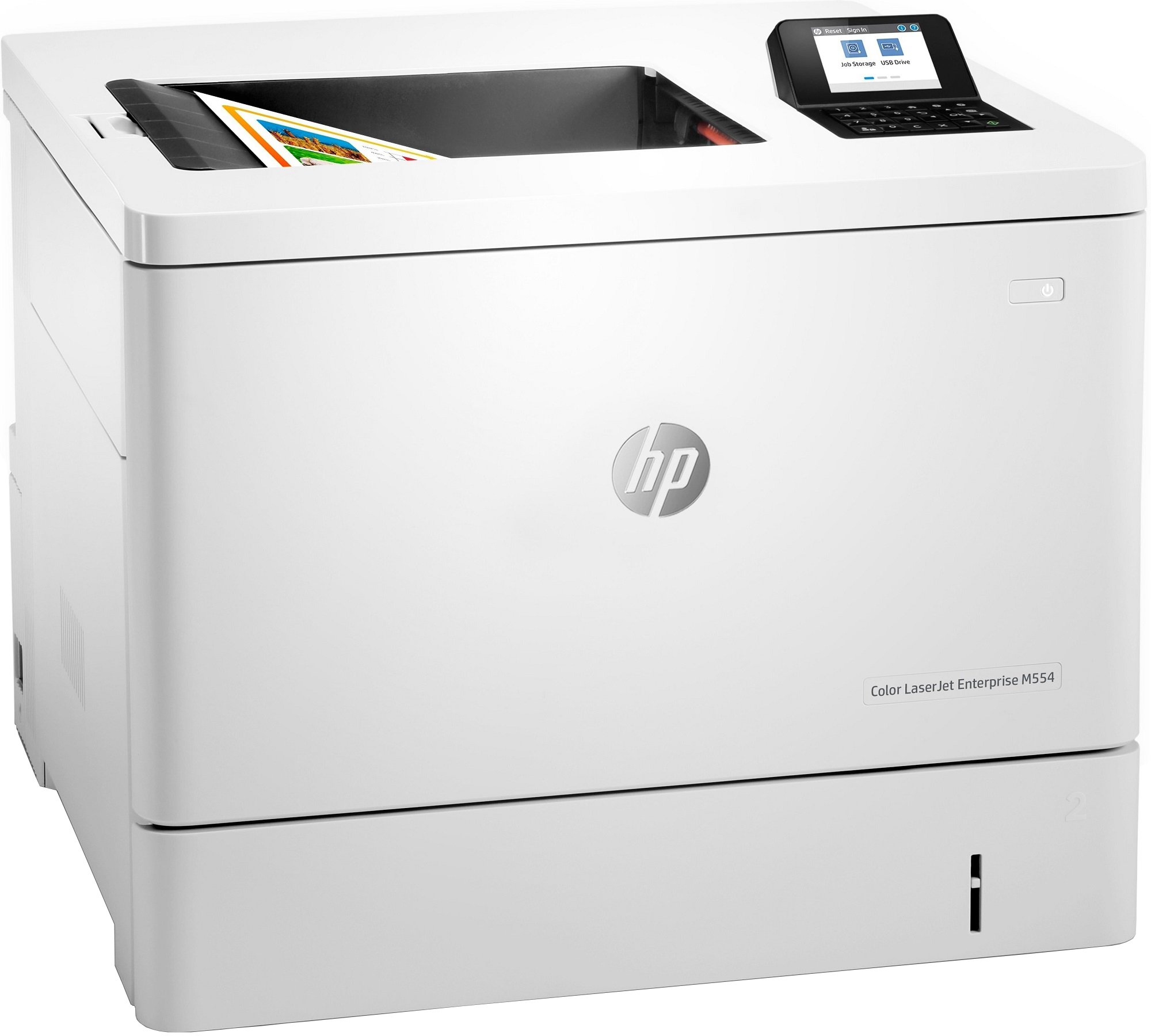 Принтер HP Color LaserJet Enterprise M554dn (7ZU81A) · 2