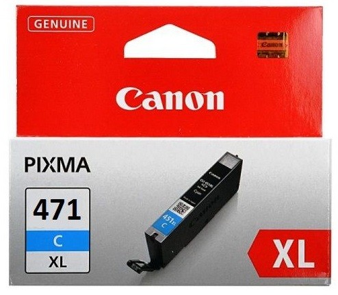 Картридж Canon CLI-471 XL Cyan (0347C001) в Києві