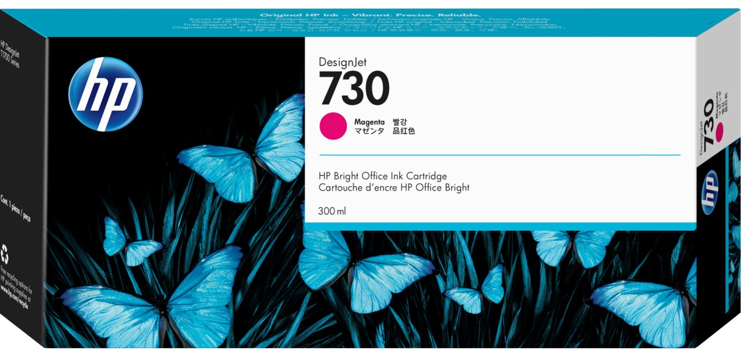 Картридж HP 730 300-ml Magenta Ink Cartridge в Києві
