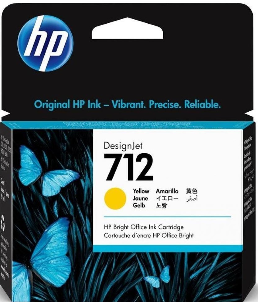 Картридж HP 712 DesignJet Т230/Т630 Yellow 29ml в Києві