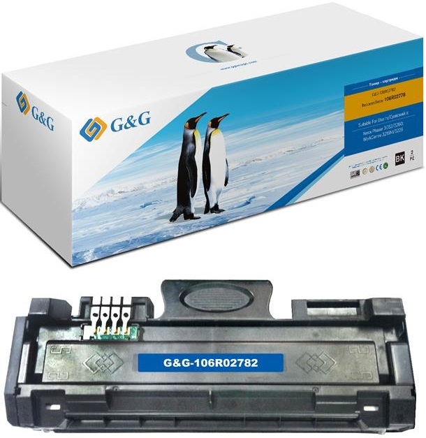 Картридж G&G для Xerox PH3052/3260/WC3215/3225 Black (G&G-106R02782) в Києві