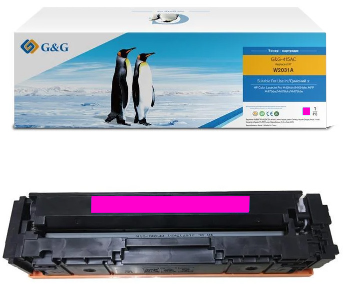 Картридж G&G для HP 415A Magenta (G&G-415AM) в Киеве