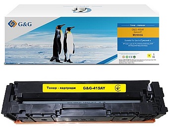 Картридж G&G для HP 415A Yellow (G&G-415AY) в Києві