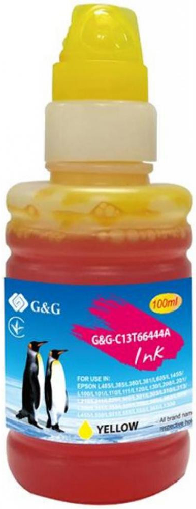 Чернила G&G для Epson L100/L200 yellow (G&G-C13T66444A) в Киеве