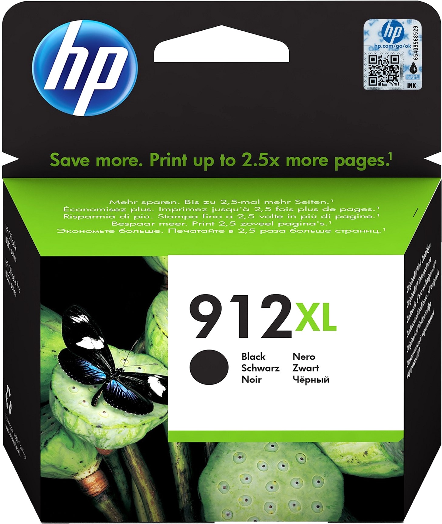 Картридж HP 912XL Black (3YL84AE) в Києві