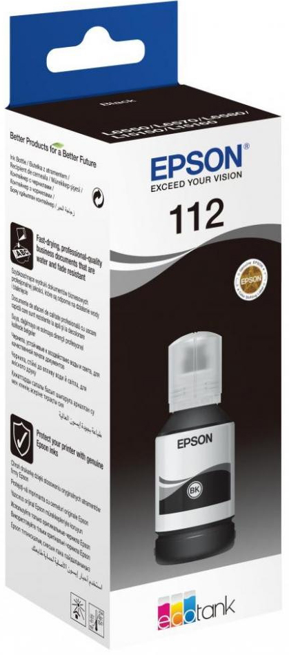 Чернила EPSON 112 Black Pigment (C13T06C14A) в Киеве