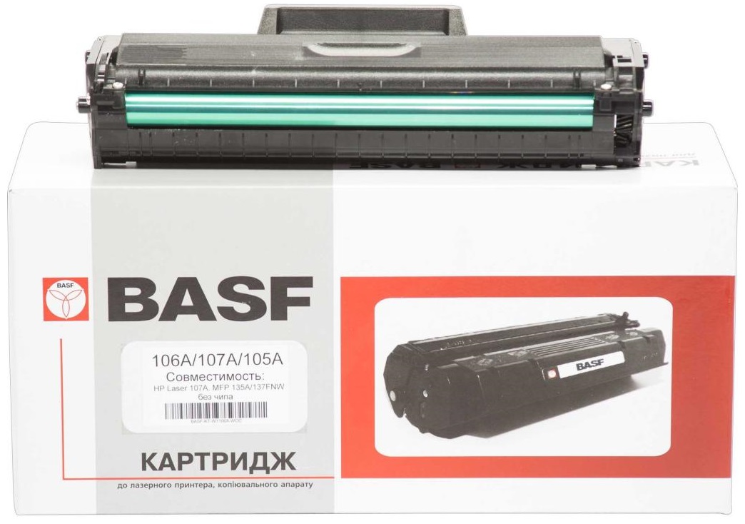 Картридж BASF до HP LJ 107/135/137/ W1106A (KT-W1106A-WOC) в Києві