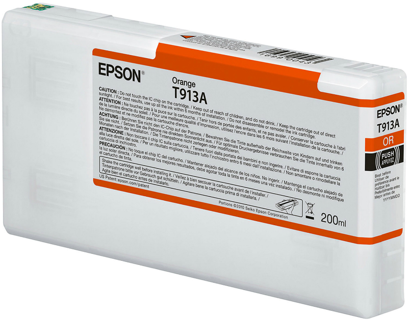Картридж EPSON для SC-P5000 200ml Orange (C13T913A00) в Киеве