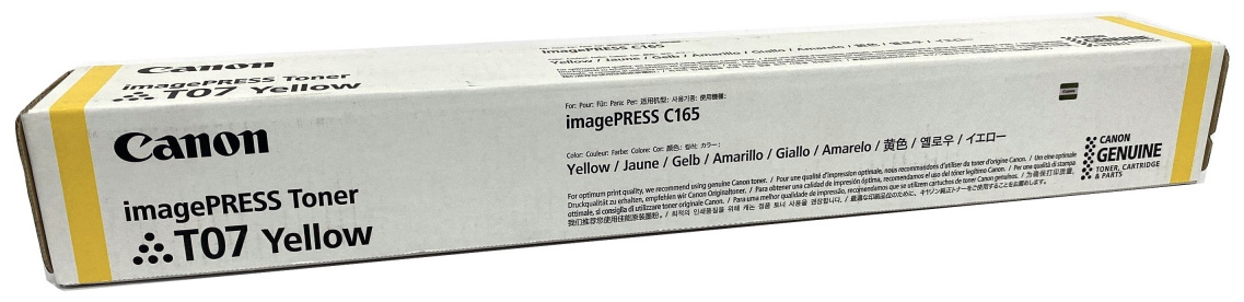 Тонер CANON для Image Press C160 T07 Yellow (3644C001) в Киеве