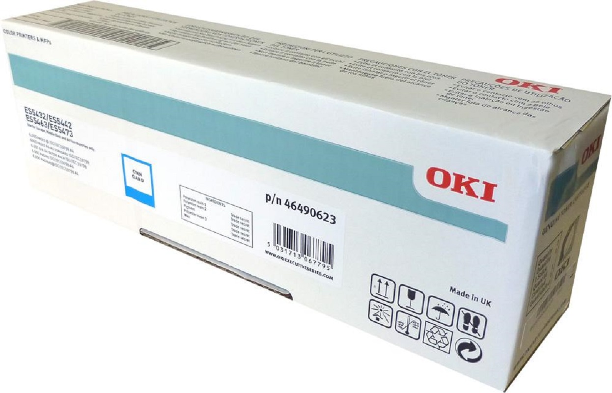 Картридж OKI TONER-ES5432/5473 Cyan 6K в Киеве