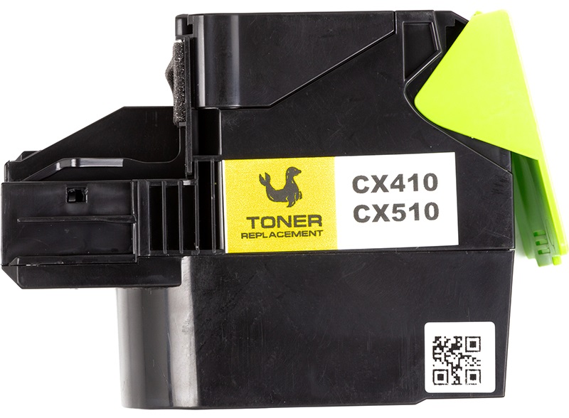 Картридж POWERPLANT для Lexmark CX410de CX410/CX510 Yellow (TFL288Y) в Києві
