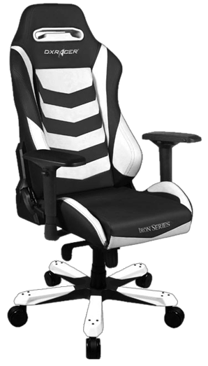 

Кресло DXRACER IRON OH/IS166/NW Black/White